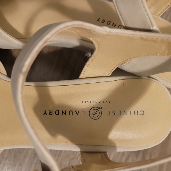 Chinese laundry platform wedge sandals size 10 - Picture 7 of 7